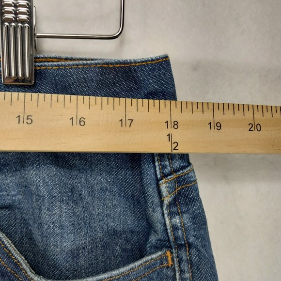 TECGEN FR Jeans Men 38x32 Blue Fire Flame Resistant 2112 Work Heavy Denim - Picture 10 of 14